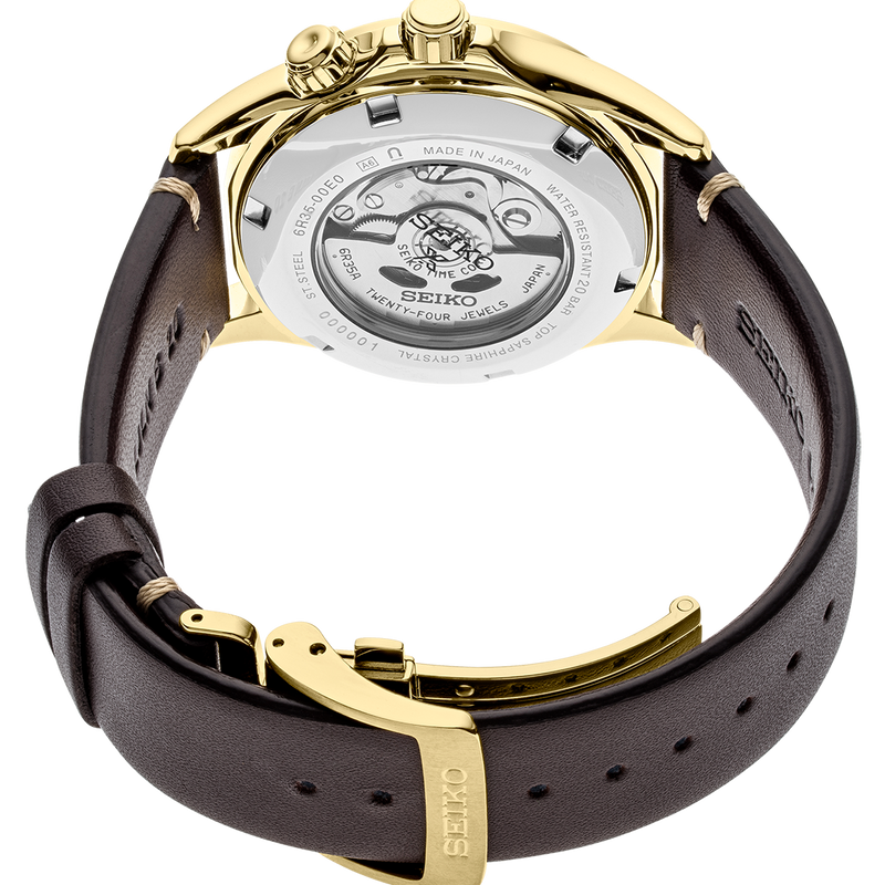 Seiko Prospex Alpinist SPB210 Green Dial Gold Case 2021