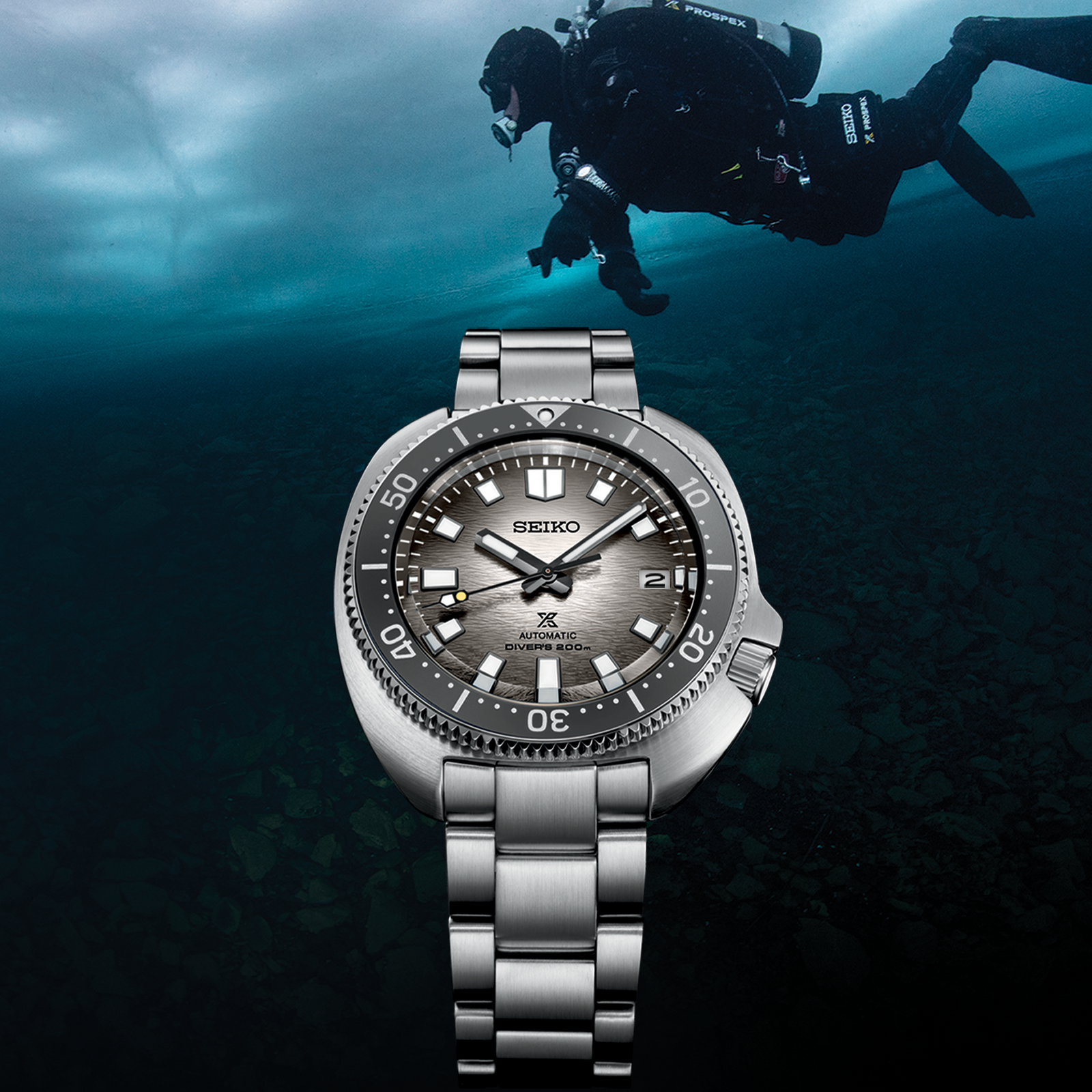 Seiko SPB261 Prospex USA Exclusive Ice Diver Gray Dial – C&C
