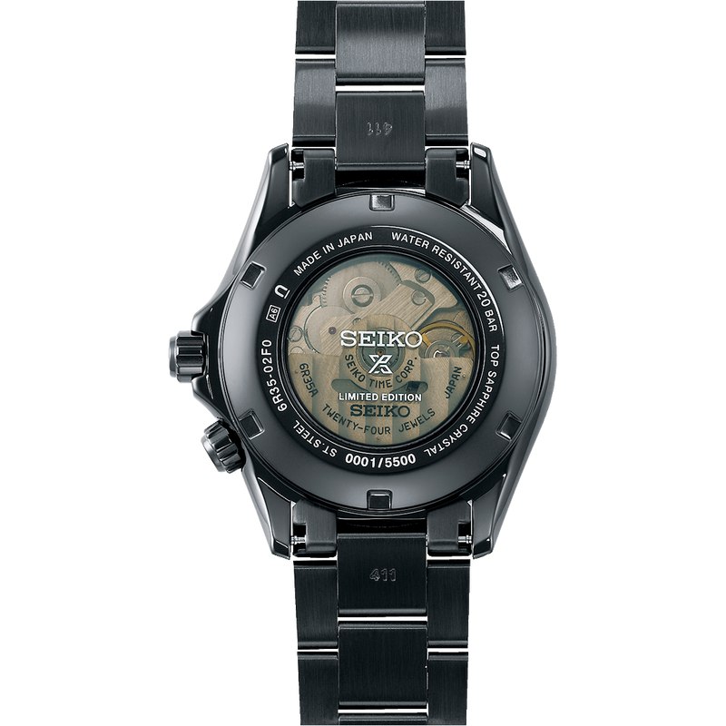 seiko limited edition black series