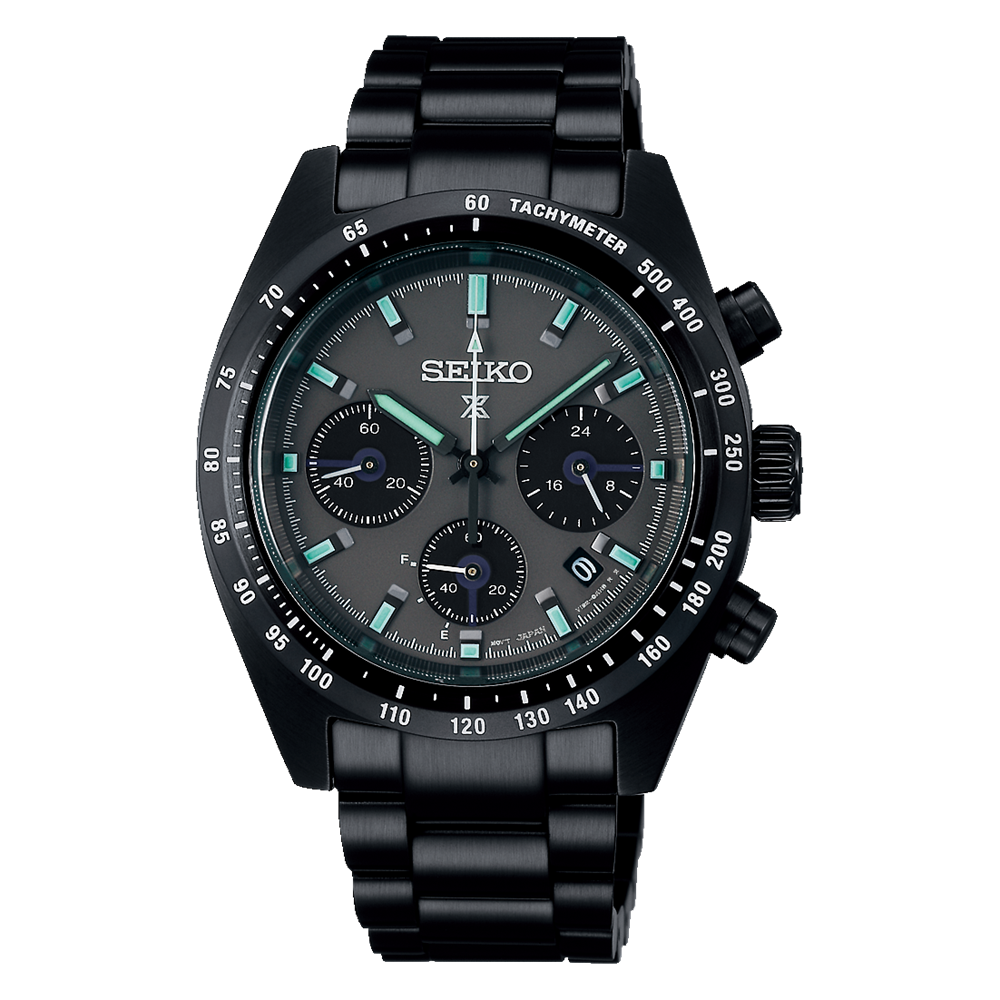 SALE | Seiko Speedtimer SSC917 Black Series Solar Quartz