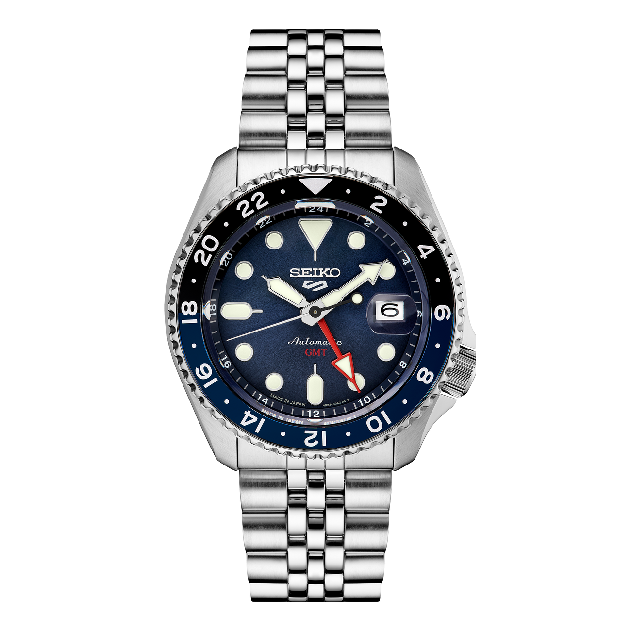 Seiko 5 SSK003 Automatic GMT Blue