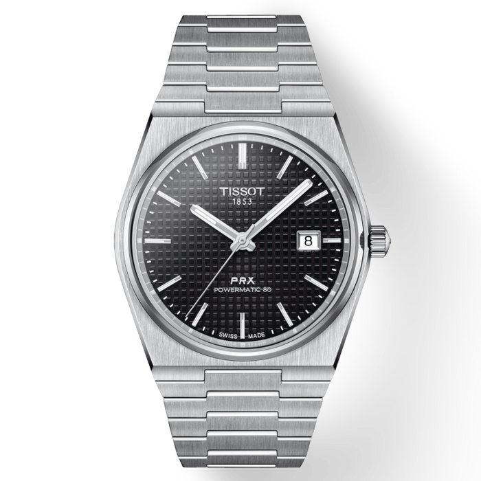Tissot PRX Powermatic 80 Black Dial Automatic 40mm Watch T137.407.11.051.00 C C