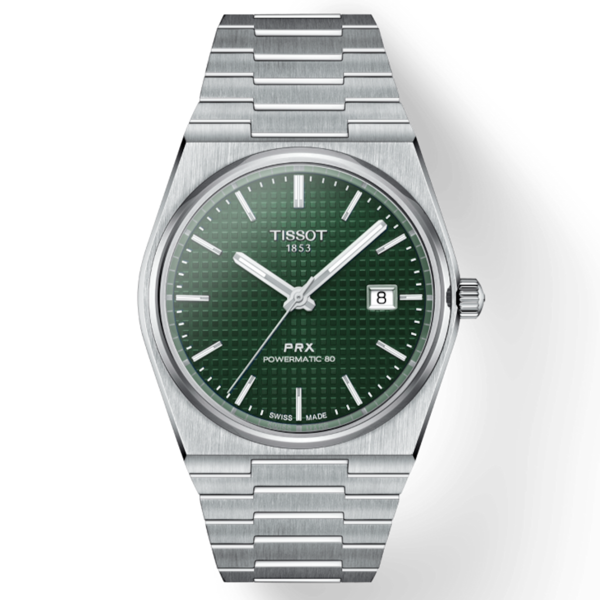 Tissot PRX Powermatic 80 Green Dial Automatic 40mm Watch