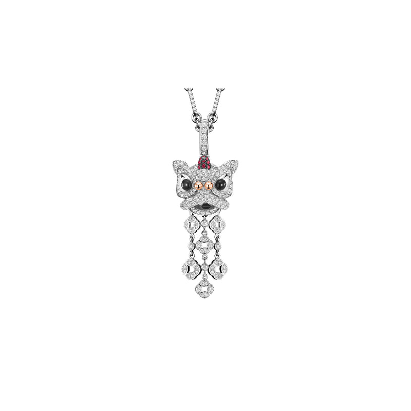 Qeelin Xi Xi Pendant