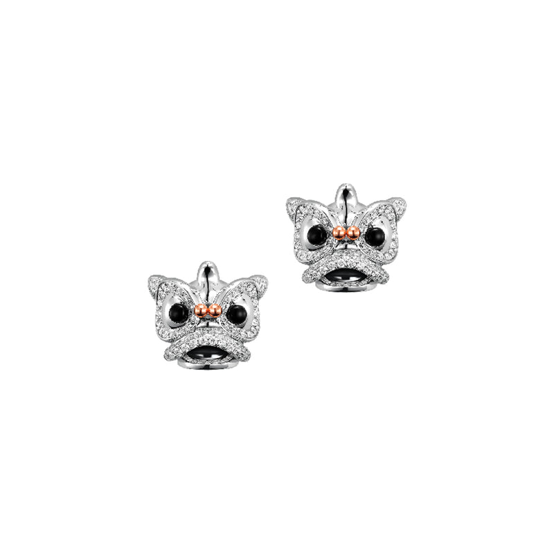 Qeelin Xi Xi Ear Stud