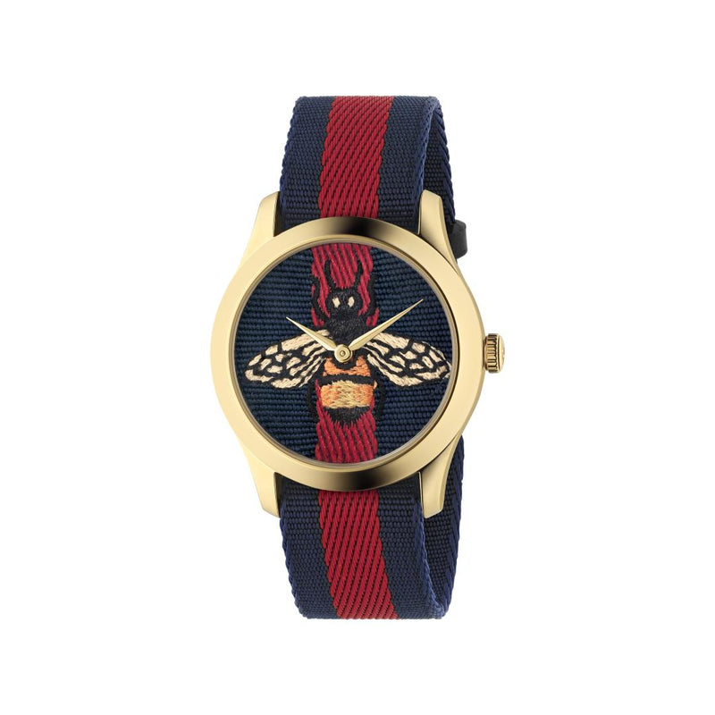 Gucci G-Timeless Blue and Red Bee