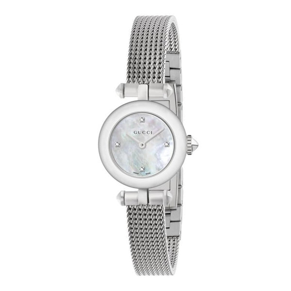 Gucci Diamantissima Mother of Pearl Quartz Watch YA141512