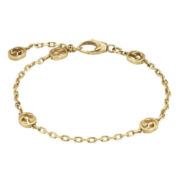 Interlocking G Yellow Gold Bracelet