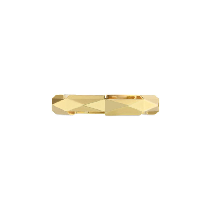 Link to Love Yellow Gold Studded Ring