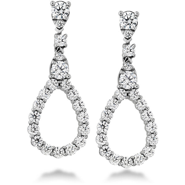 Aerial Diamond Drop Earrings