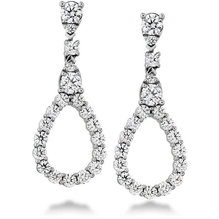 Aerial Diamond Drop Earrings