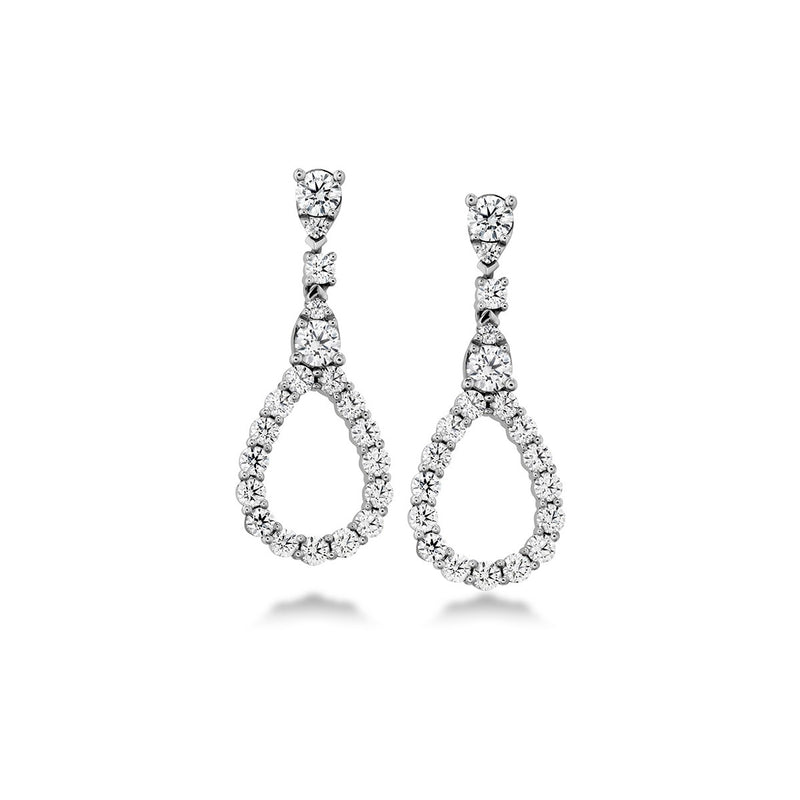 Aerial Diamond Drop Earrings