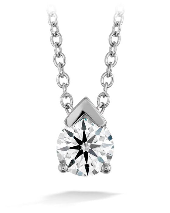 Aerial Single Diamond Pendant