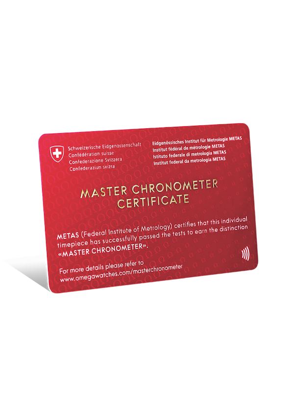 Master Chronometer Certificate