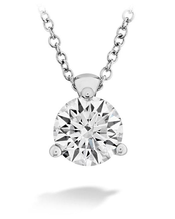 Classic 3 Prong Solitaire Pendant