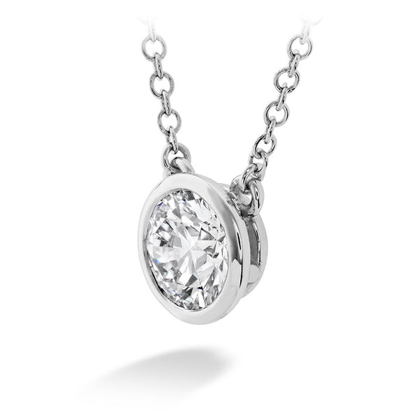 Hearts on Fire Classic Bezel Solitaire Pendant HFPHCLABZ00