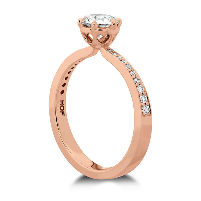 HOF Signature 6 Prong Engagement Ring Diamond Band