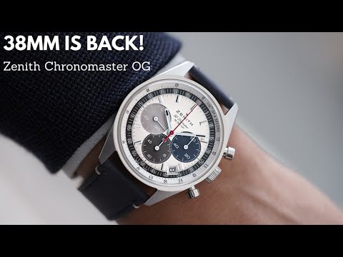 Zenith Chronomaster Original White 38mm 03.3200.3600/69.M3200 video