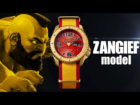 Seiko 5 ZANGIEF Street Fighter V Limited Edition SRPF24K1