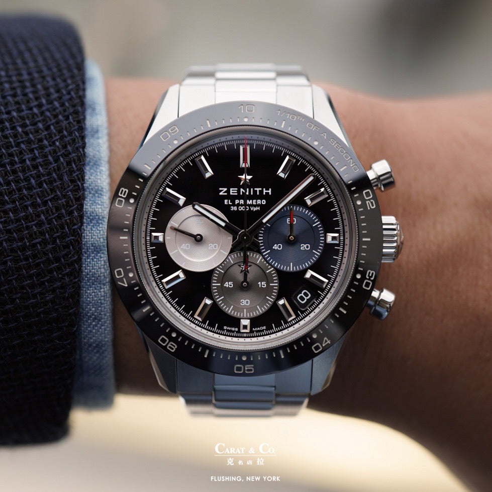 Zenith 03.3100.3600/21.M3100 Chronomaster Sport Chronograph Black
