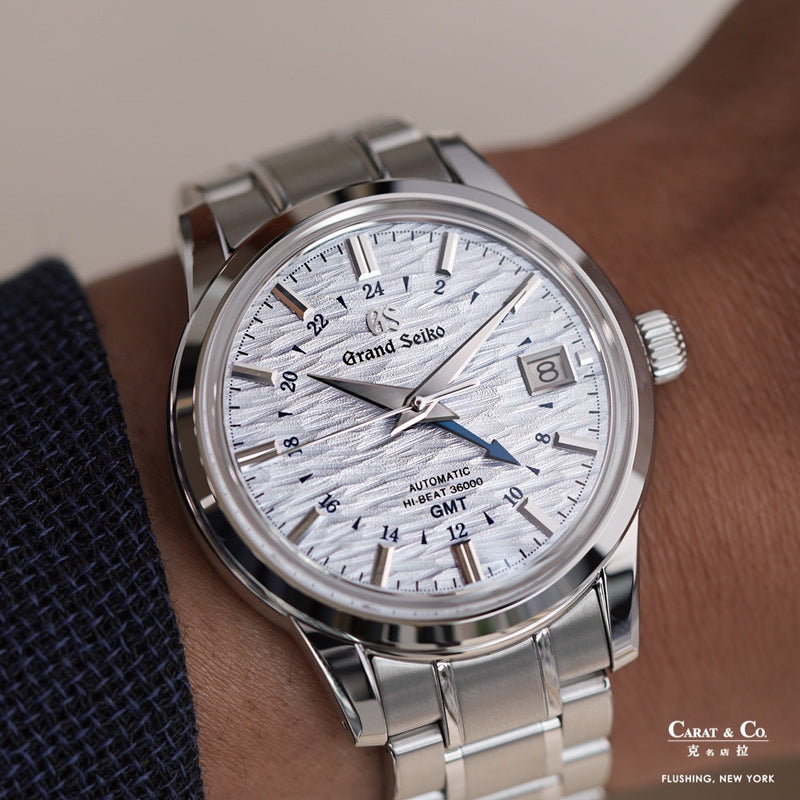 Grand Seiko Elegance Collection Shosho Summer Season Hi-Beat GMT SBGJ249