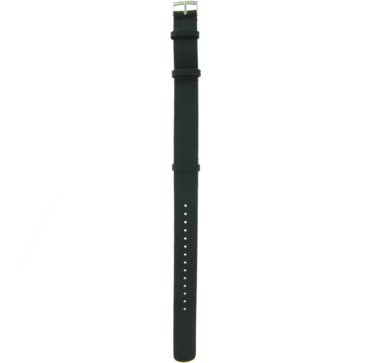 OMEGA NATO REINFOR. FAB BLACK + BUCKLE 20MM