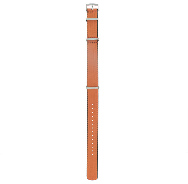 OMEGA ORANGE NATO POLY. NL + BUCKLE 20MM