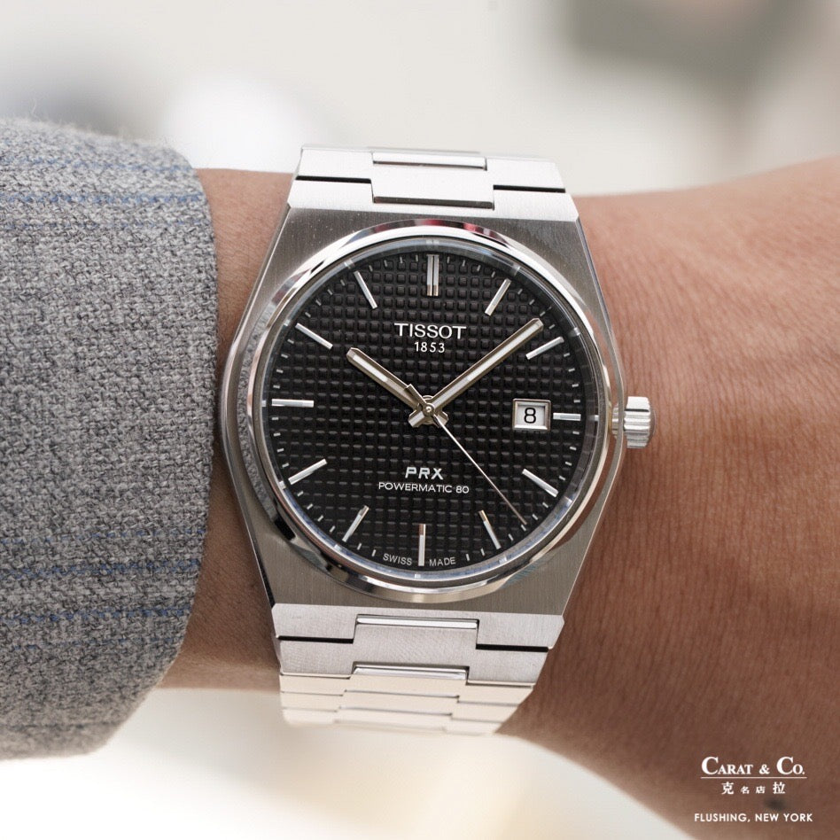 Tissot PRX Powermatic 80 Black 40mm T1374071105100