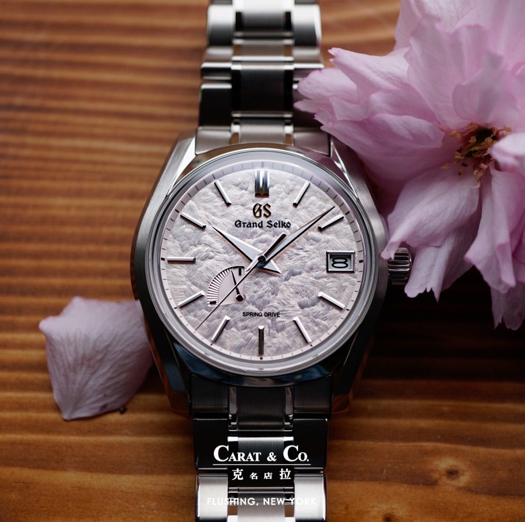 Grand Seiko SBGA413 9R65 Spring Drive Pink Spring Shunbun USA