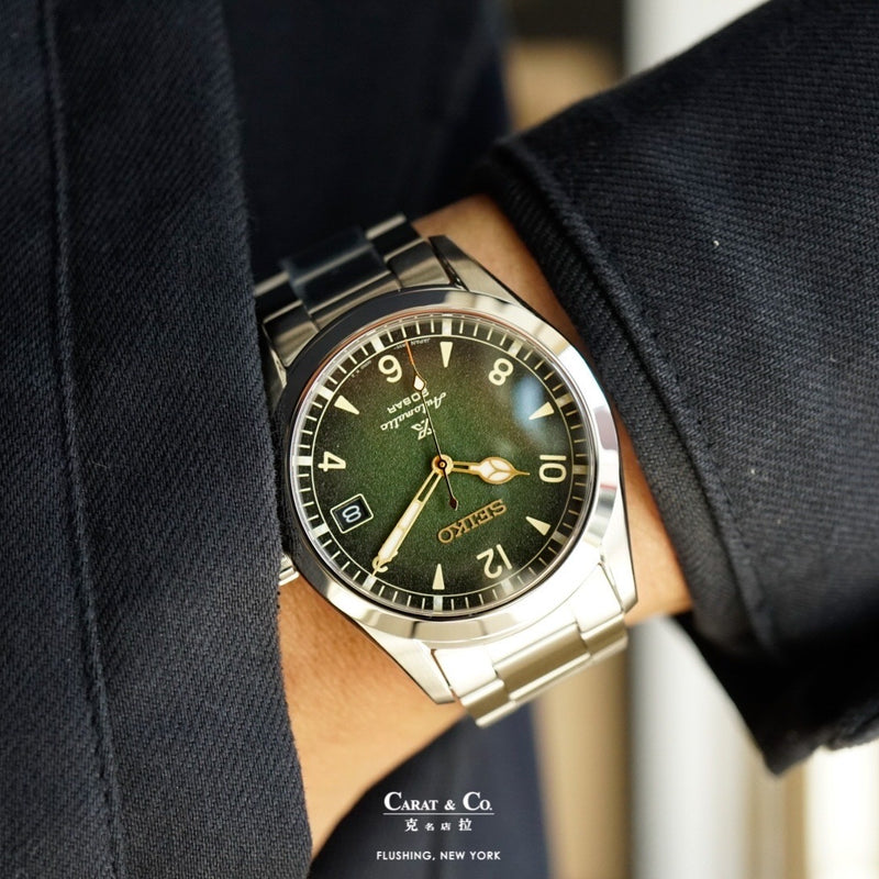 Seiko Alpinist On Wrist Seiko Alpinist SPB155 Prospex 38mm Green