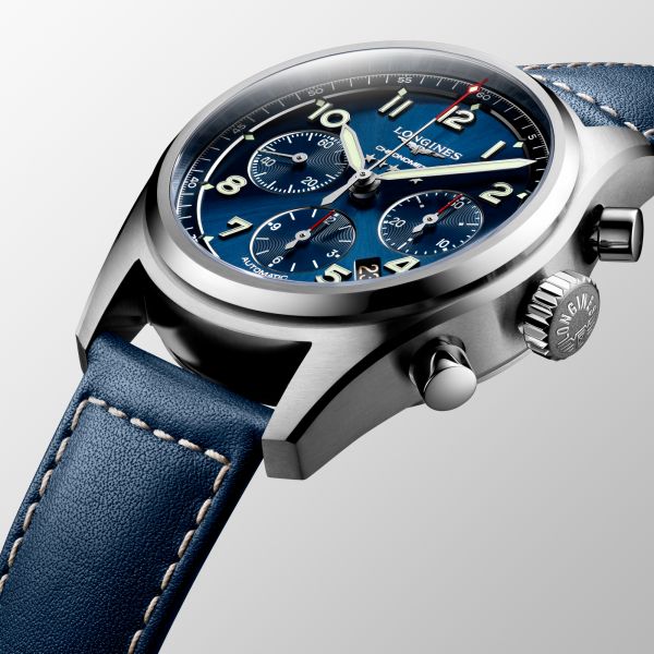 Longines Spirit Chronograph Blue Dial L3.820.4.93.0 5-Year Warranty