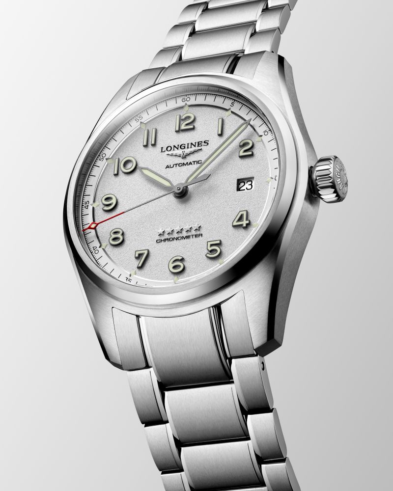 Longines Spirit L3.810.4.73.6 Silver Dial Bracelet 5-Year Warranty