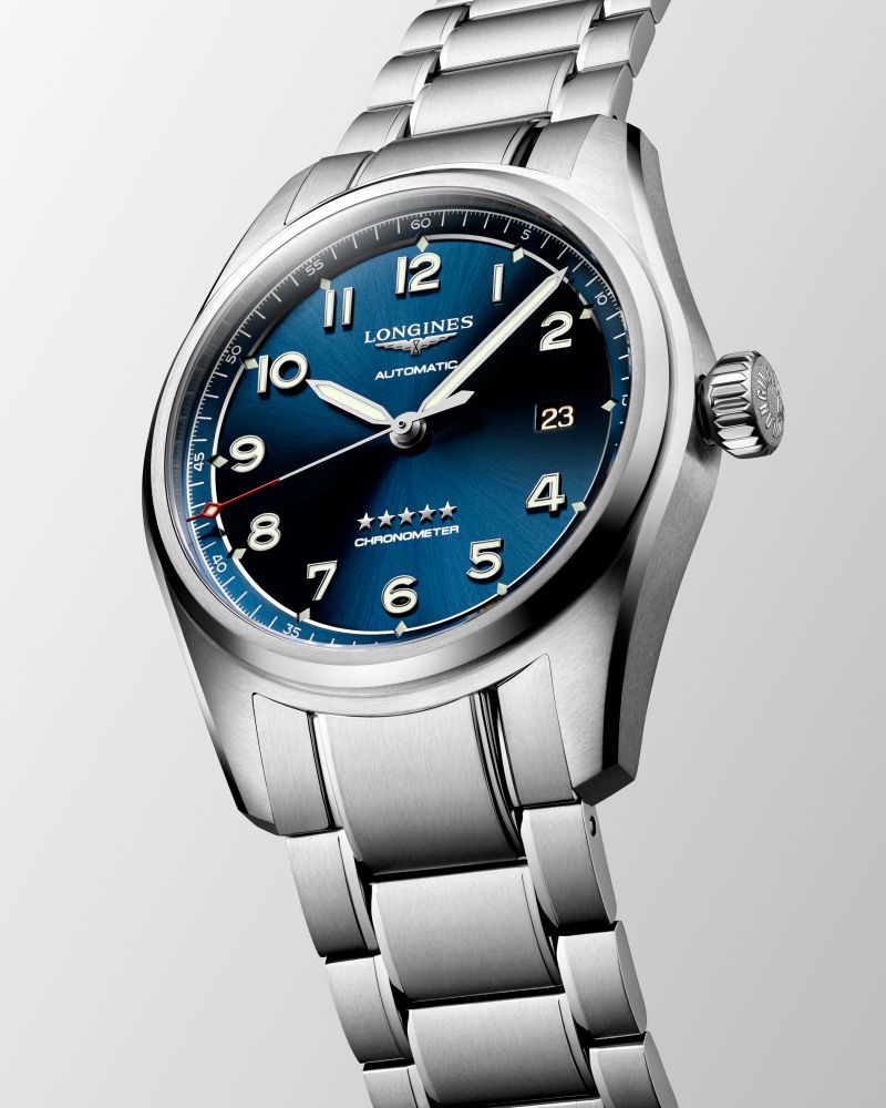 Longines Spirit L3.810.4.93.6 Blue Dial Bracelet 5-Year Warranty!