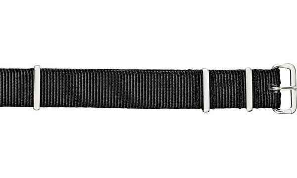 Military NATO Strap Black Watch Strap