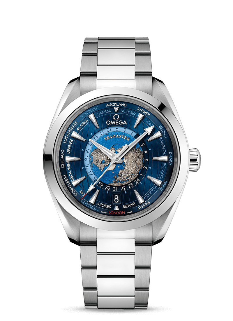 Omega Seamaster Aqua Terra 150M GMT Worldtimer