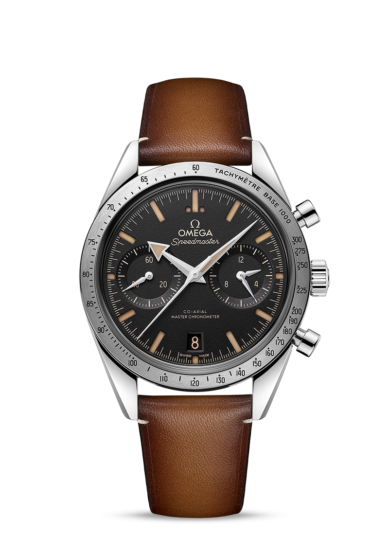 Omega Speedmaster '57 Black on Strap
