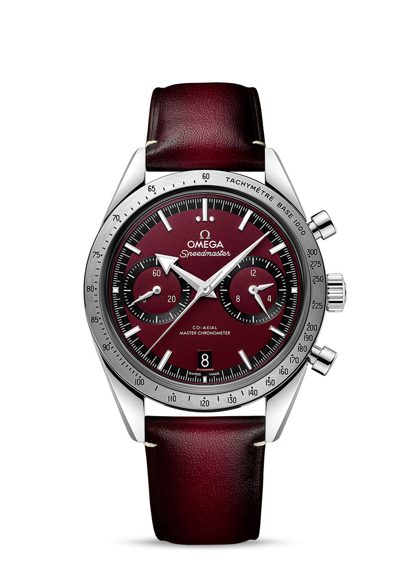 Omega Speedmaster '57 Red on Strap