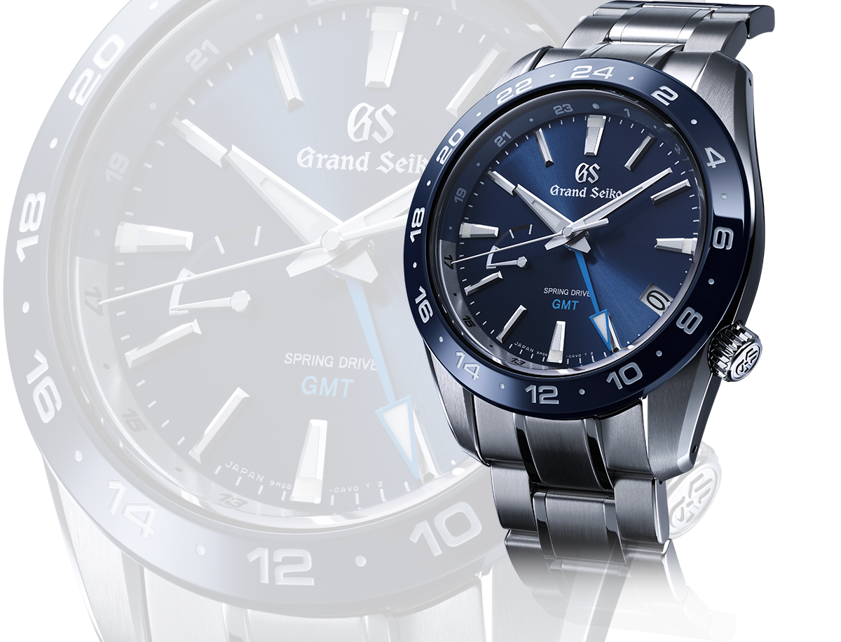 SBGE255 Grand Seiko Spring Drive GMT 40.5mm Blue Dial Sport Collection