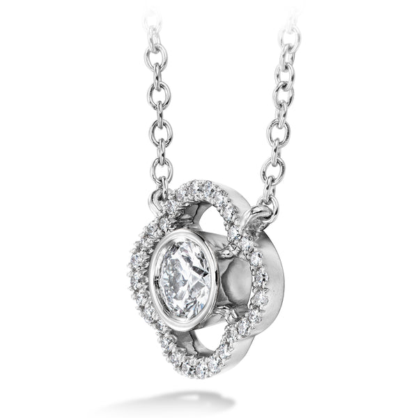 Signature Petal Bezel Pendant